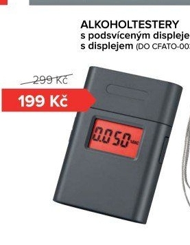 Digitální alkohol tester Carface