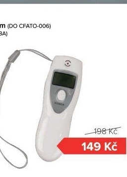Digitální alkohol tester Carface