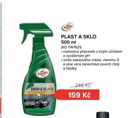 Čistič plastů a skel Turtle Wax