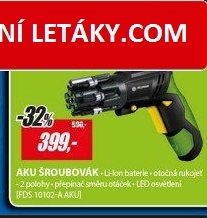 FDS 10102-A AKU šroubovák FIELDMANN