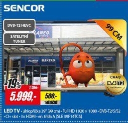 SLE 39F14TCSH.265 (HEVC)SENCOR