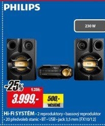 FX10/12Hi-Fi minisystém PHILIPS