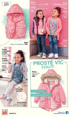 akční leták Kik textil 15.8.2018-15.9.2018