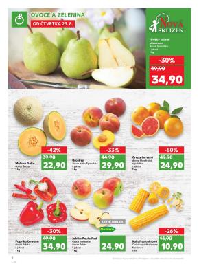 akční leták Kaufland 26.8.2018-29.8.2018