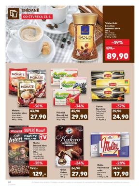 akční leták Kaufland 26.8.2018-29.8.2018