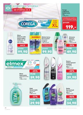 akční leták Kaufland 26.8.2018-29.8.2018