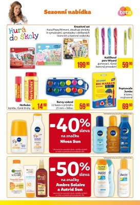 akční leták Teta drogerie 23.8.2018-1.9.2018