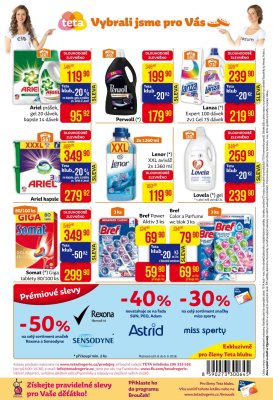 akční leták Teta drogerie 23.8.2018-1.9.2018