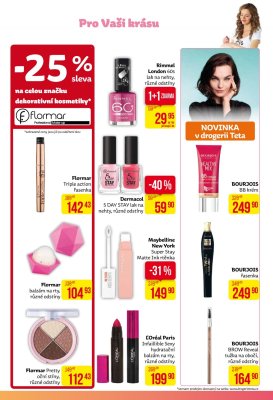 akční leták Teta drogerie 23.8.2018-1.9.2018