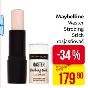 Rozjasňovač v tyčince Master Strobing Stick Maybelline