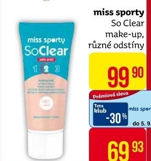Make up So Clear Miss Sporty