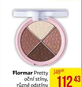 Oční stíny Quattro Pretty Flormar