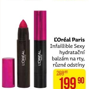 Balzám na rty Sexy Balm Infaillible L'Oréal