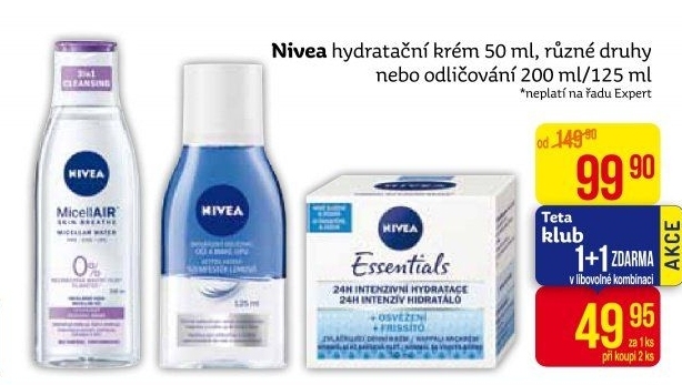 Krém pleťový hydratační Nivea