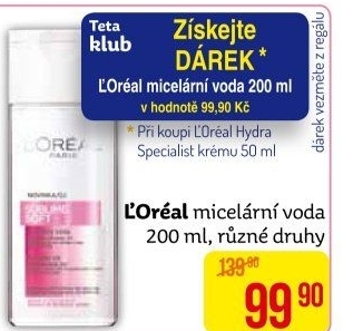 Micelární voda L'Oréal