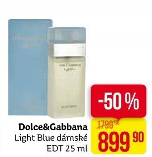 Toaletní voda dámská Light Blue Dolce&amp