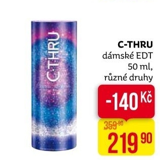Toaletní voda dámská C-Thru