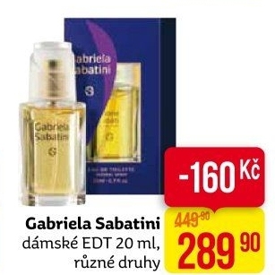 Toaletní voda dámská Gabriela Sabatini