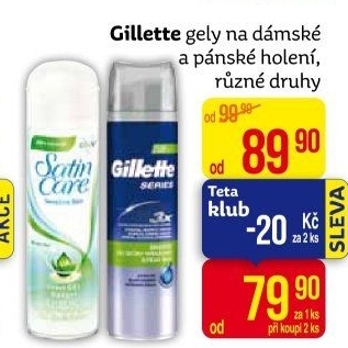 Gel na holení pánský Gillette