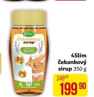 Čekankový sirup 4Slim