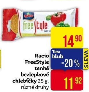 Rýžové chlebíčky Free Style Racio