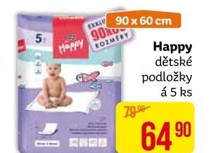 Podložky přebalovací Háppy Bella