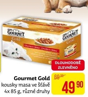 Konzerva pro kočky Gold Gourmet Purina