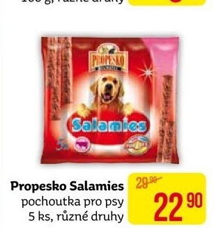 Pamlsky pro psy Salamies Propesko