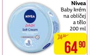 Krém hydratační na obličej a tělo dětský Baby Nivea