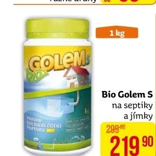 Přípravek do septiků Bio Golem