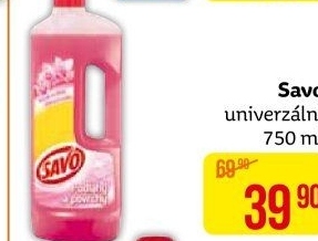 Čistič na povrchy a podlahy Savo
