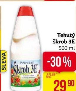 Škrob tekutý 3E Severochema