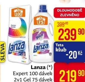 Prací prášek Lanza