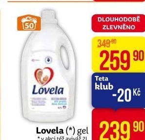 Prací gel Lovela