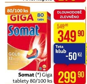 Tablety do myčky Somat