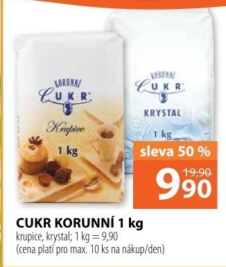 Cukr krupice Korunní