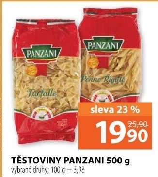 Těstoviny Panzani