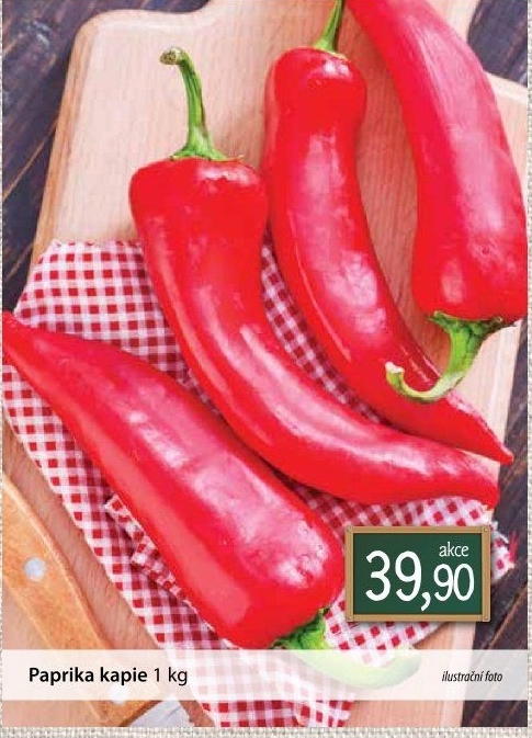 Paprika červená kapie