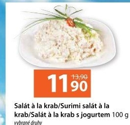 Salát a la krab