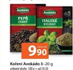 Koření Avokádo