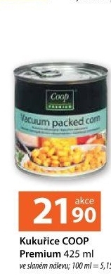 Kukuřice Coop Premium