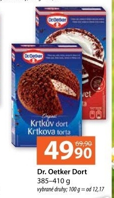 Směs na dort Dr. Oetker