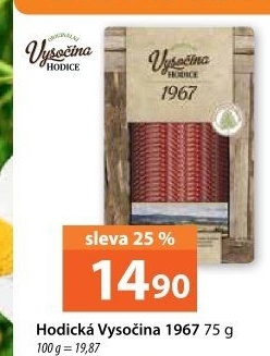 Salám Vysočina 1967 Vysočina Hodice