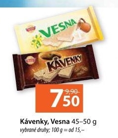 Oplatky Kávenky Sedita