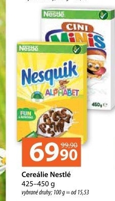 Cereálie Nestlé