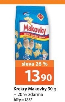 Krekry makovky Vest