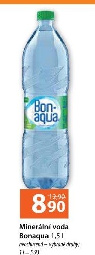 Přírodní voda Bonaqua