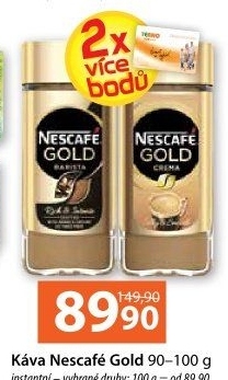 Instantní kávy Nescafé Gold