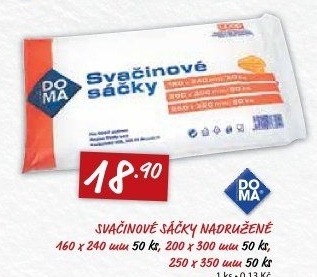 Sáčky svačinové Doma