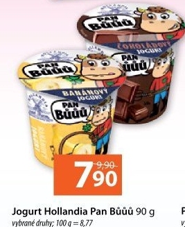 Ochucený jogurt Pan Bůůů Hollandia